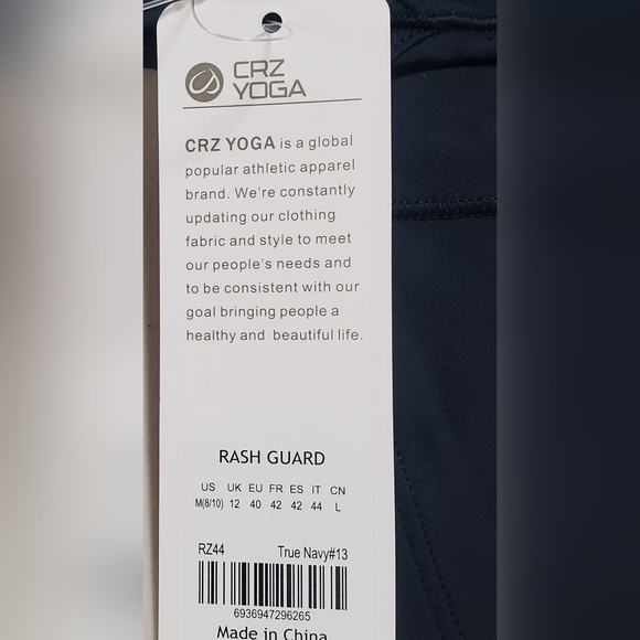 CRZ YOGA Womens UPF 50+ Sun Protection Long Sleeve Shirt - Picture 5 of 5